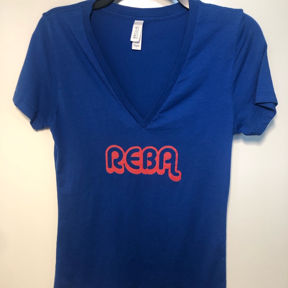 Phish “Reba” Women's Royal Blue V‑Neck Tee